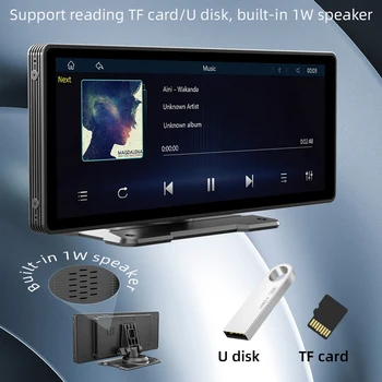 9.3 Palcový Bezdrôtový Multimediálny Prehrávač Veľký Displej Bluetooth-kompatibilné Rádio 1GB Rádio Prijímač, Carplay Android Auto Podporované