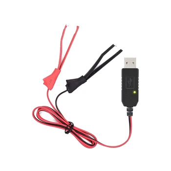 Obojsmerné Rádiové Nabíjanie-Klip so Svetlom Walkie-Talkie) Príslušenstvo USB-Nabíjačka pre UV-5R UV-82 BF-888S TYT-Retevis JIAN