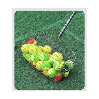 Tenisový Loptičku Trhanie Kôš Non-Ohýbanie Prenosné Ball Picker Bubon Loptu Vyzdvihnutie Zariadenia Tenis Trhanie Artefakt